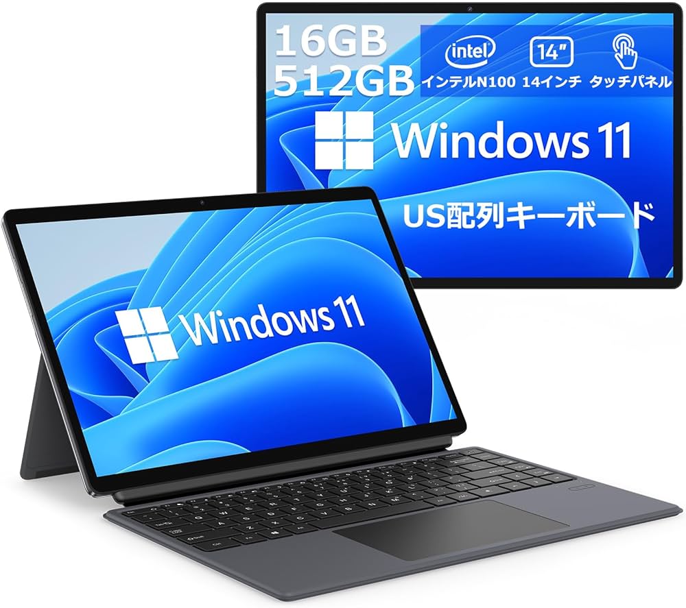 Amazon.co.jp: ZENAERO オフィス 2024 搭載 14インチ タブレットPC