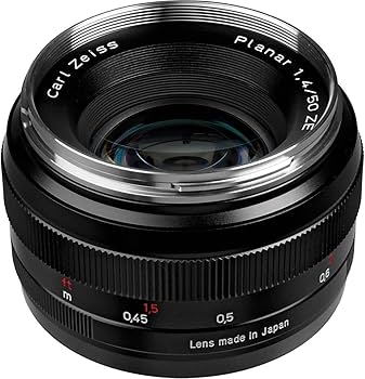 ZEISS Classic Planar ZE T* 50mm f/1.4 Standard Camera Lens for