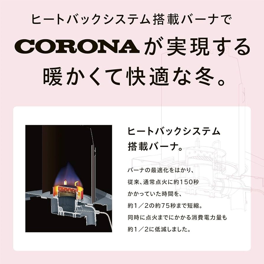 Amazon | CORONA(コロナ) 石油ファンヒーター (木造7畳 / コンクリート