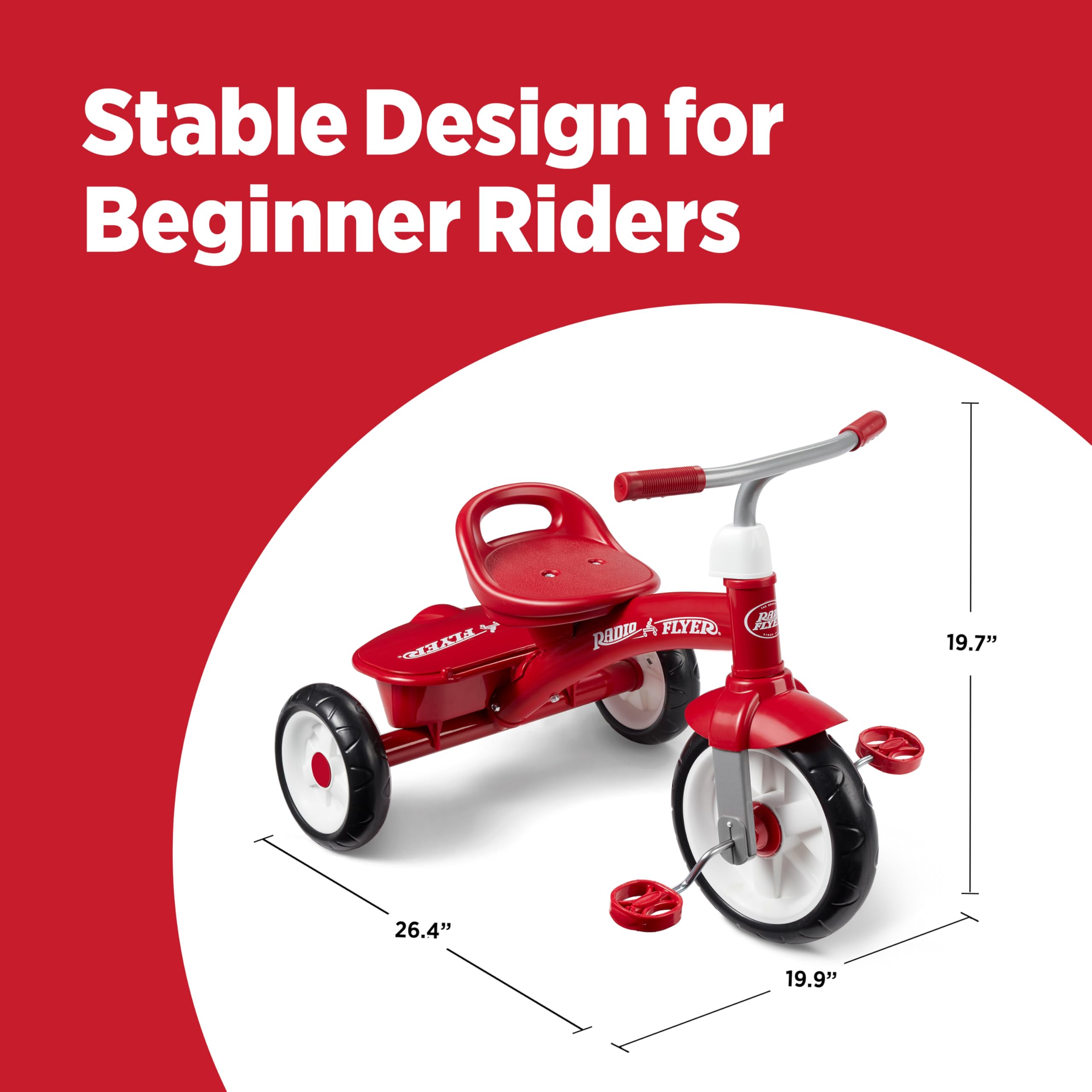 Amazon.co.jp: Radio Flyer Red Rider Trike レッド（赤）ライダー