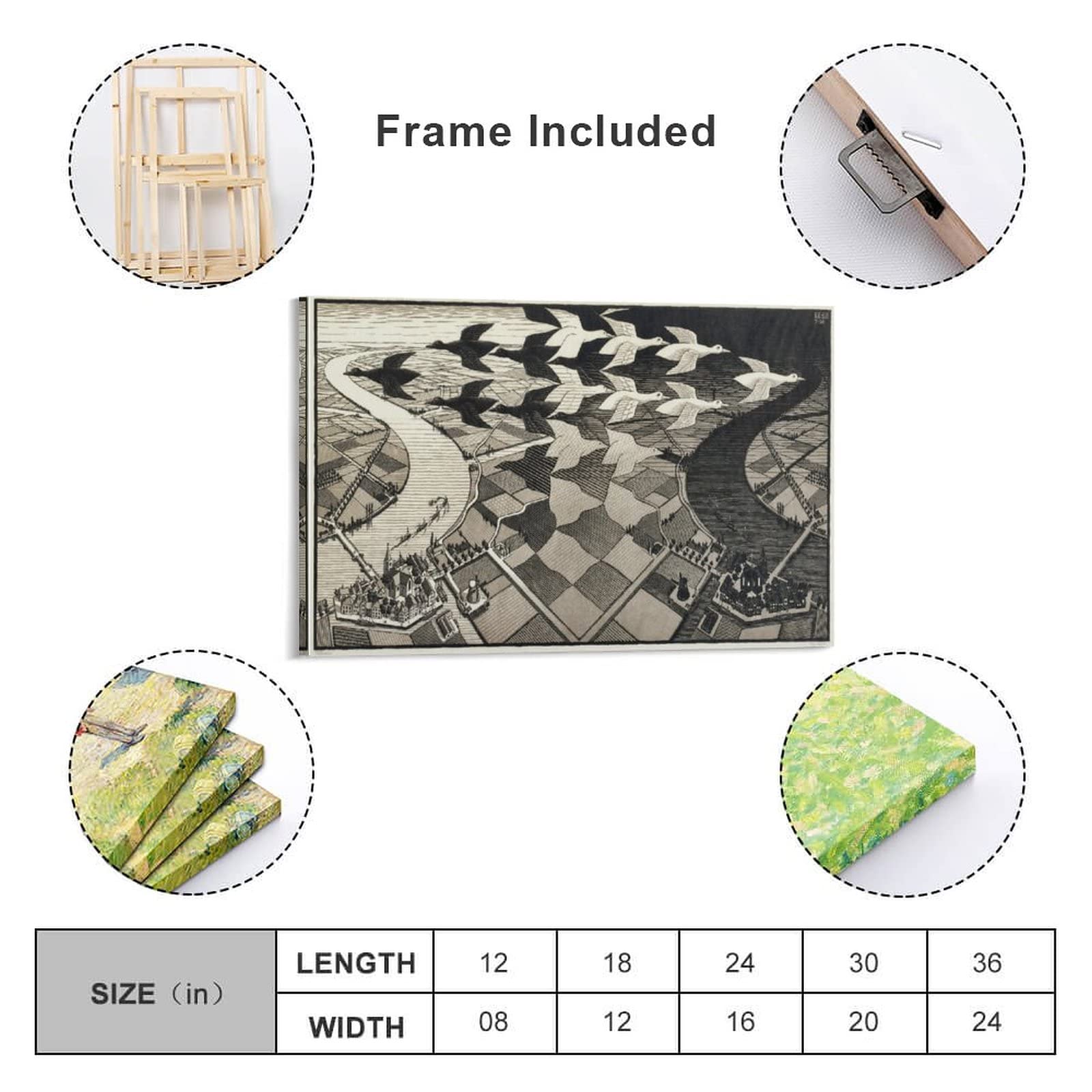 Amazon.co.jp: M.C. Escherマウリッツ・コルネリス・エッシャー名画の