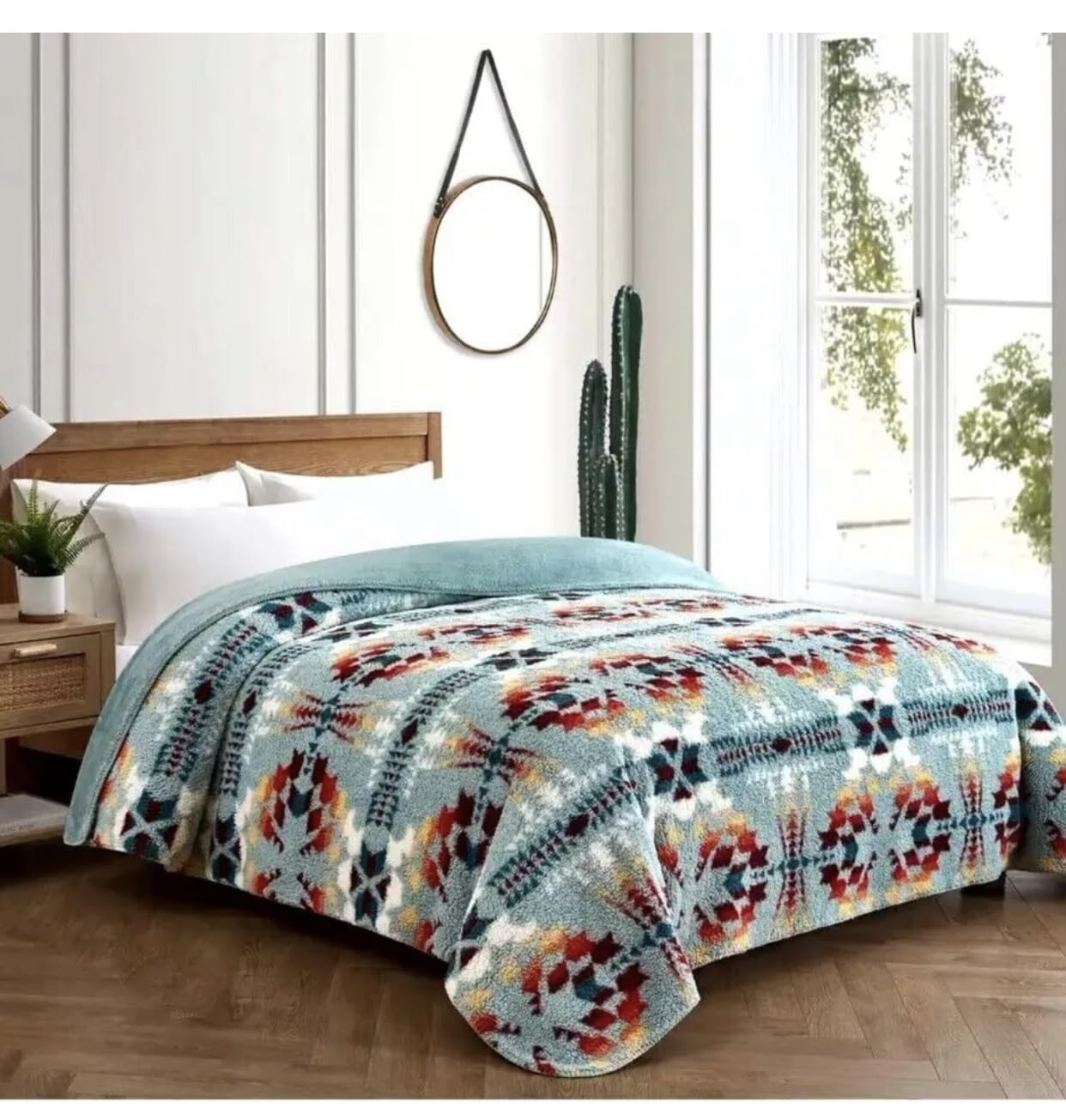 Amazon.co.jp: Pendleton シェルパフリースリバーシブルブランケット