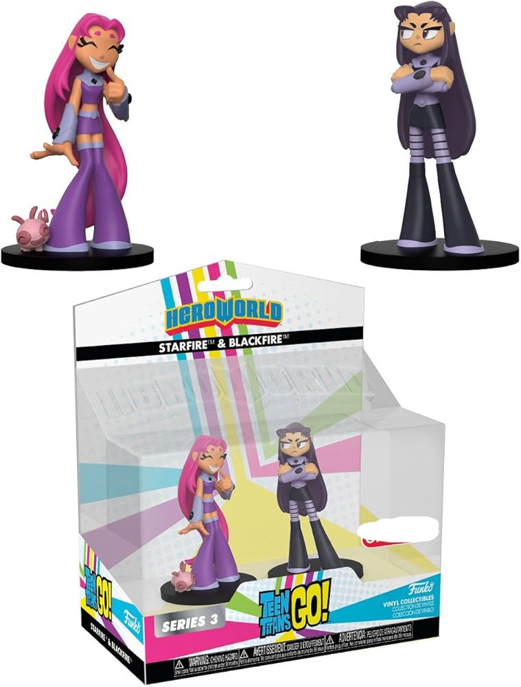 Amazon | HeroWorld Teen Titans Go! Starfire & Blackfire ヒーロー
