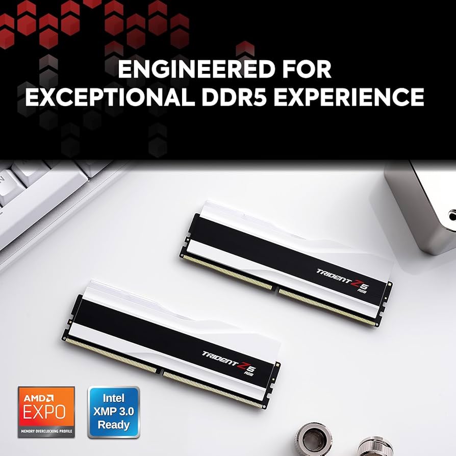 G.SKILL Trident Z5 RGB Series DDR5 RAM (Intel XMP 3.0 & AMD Expo
