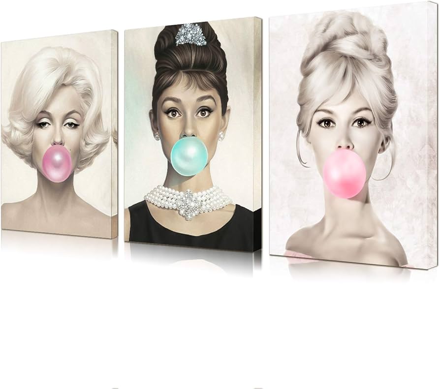 Amazon.co.jp: アートパネル オードリーヘップバーン マリリンモンロー