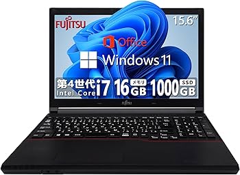 Amazon.co.jp: 【整備済み品】 【CPU:第4世代Core-i7】富士通 ノートPC