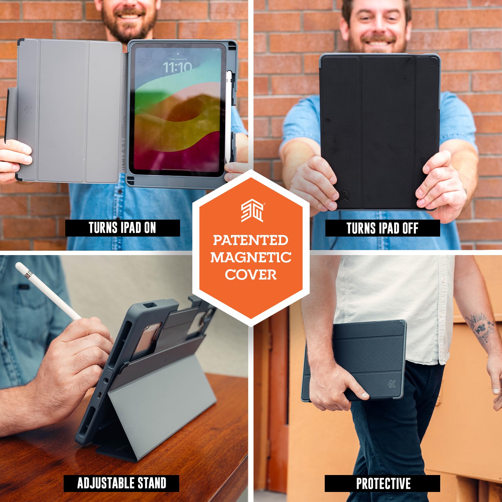 Amazon.com: STM Goods Dux Ox for iPad (A16/10th Gen) Super