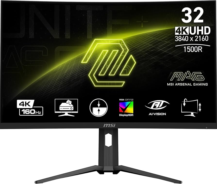 MSI MAG321CUP 32-inch 3840 x 2160 (UHD), VA, 4K Gaming Monitor