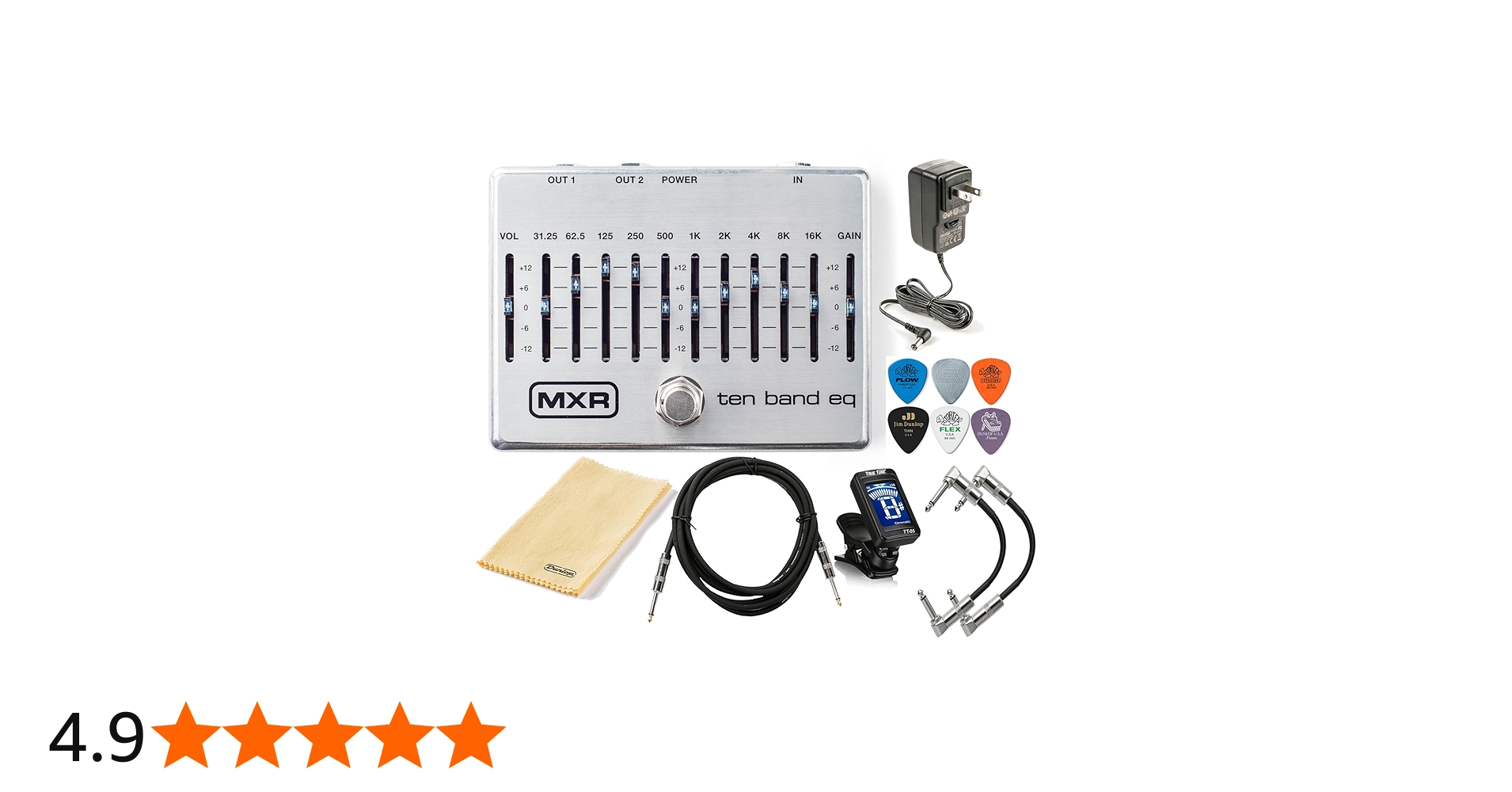 Amazon | MXR M108S 10バンド EQ デュアル出力 トゥルーバイパス
