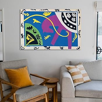 Amazon.co.jp: アンリ·マティス（馬、曲芸師、道化師）ポスター