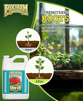 Amazon.com: FoxFarm Grow Big Hydroponic Plant Food - 3-2-6 Liquid