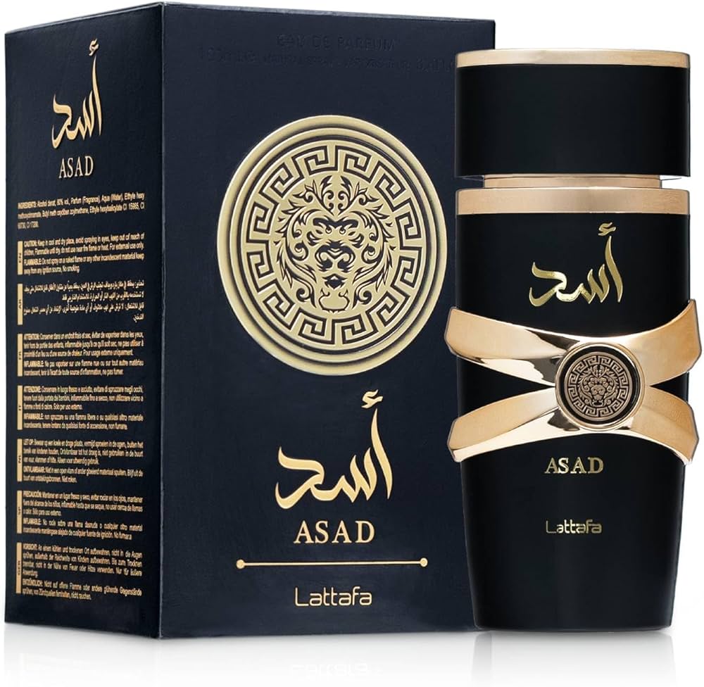 Amazon.com : Lattafa Perfumes Asad for Unisex Eau de Parfum Spray