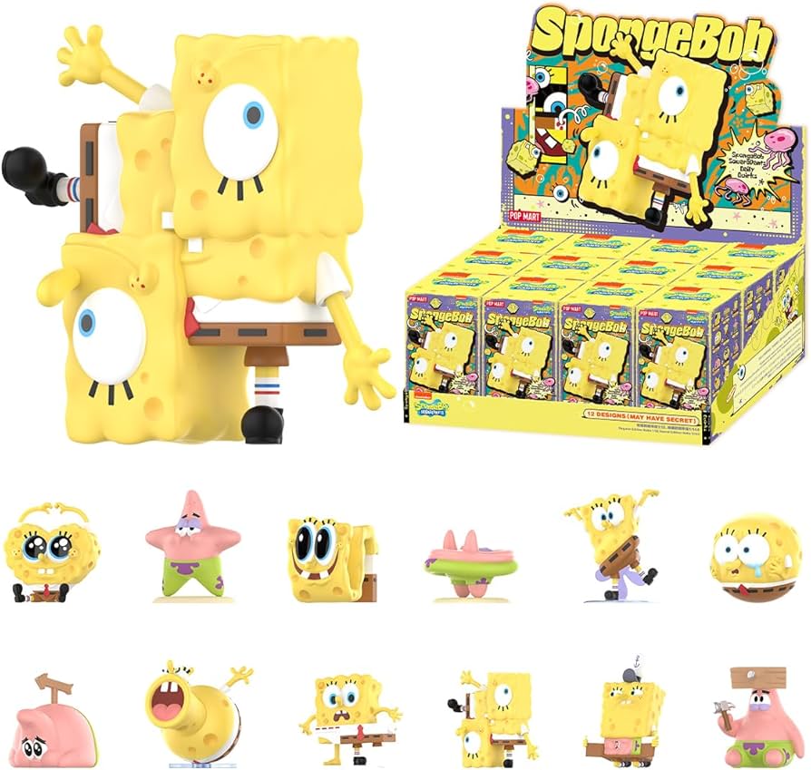 Amazon.co.jp: POP MART SpongeBob SquarePants Daily Quirks シリーズ