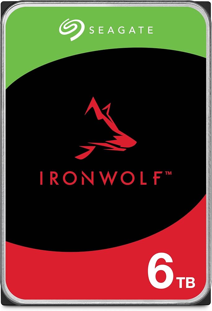 Amazon.com: Seagate IronWolf ST6000VN001 6 TB Hard Drive - 3.5