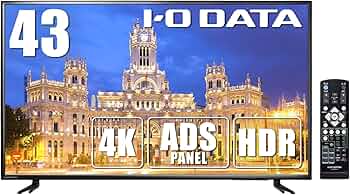 Amazon.co.jp: IODATA モニター 43インチ 4K 60Hz ADSパネル (HDR/PS4