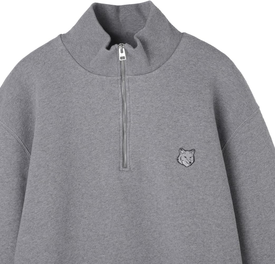 Amazon.co.jp: (メゾンキツネ) MAISON KITSUNE ハーフジップ
