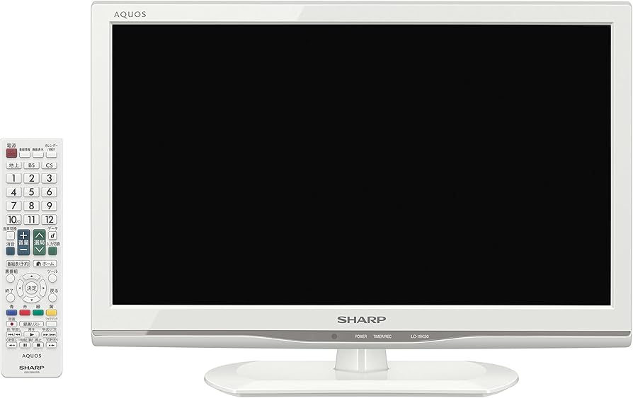 Amazon | シャープ 19V型 ハイビジョン 液晶テレビ ホワイト AQUOS LC