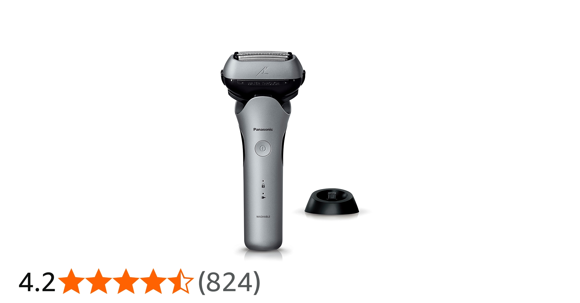 Amazon | パナソニック メンズシェーバー ラムダッシュ 3枚刃 黒 充電