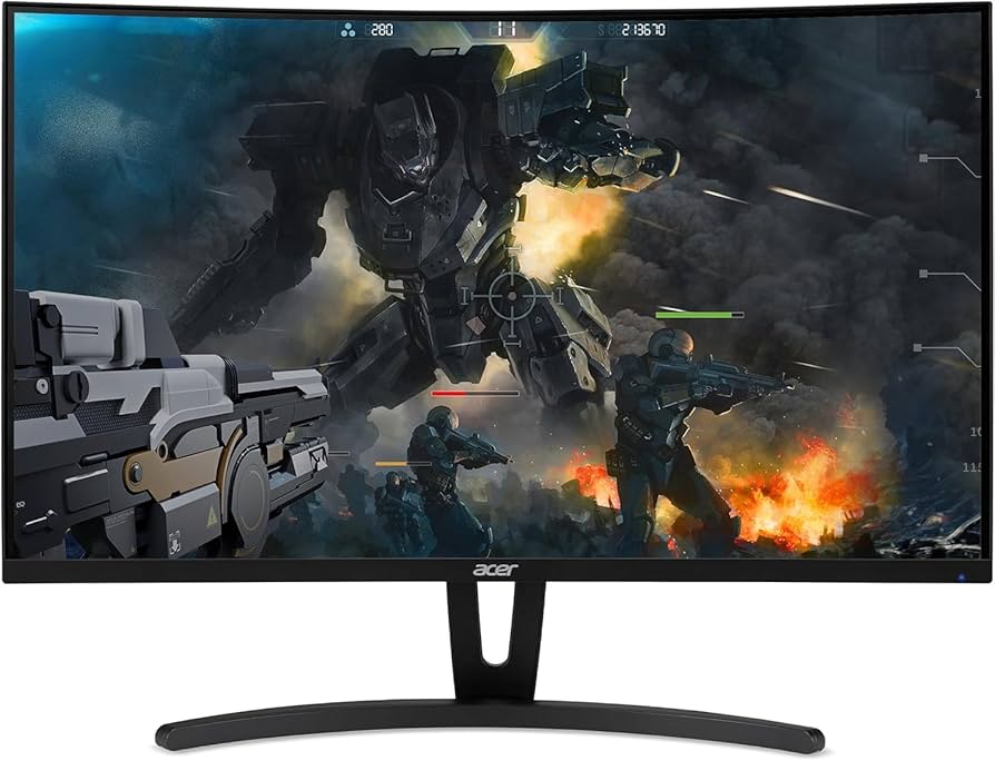 Acer 27” VA Curved Gaming Monitor Full HD | 180Hz | 1 ms | AMD