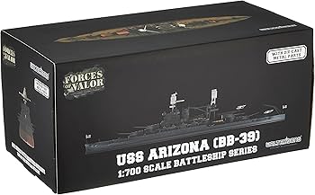 Amazon | ウォルターソン 1/700 戦艦 アリゾナ (BB-39) 1941 完成品
