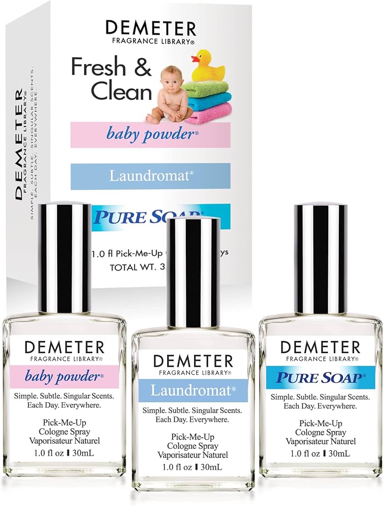 Amazon.com : DEMETER Fresh And Clean Collection, Set of 3 Unique