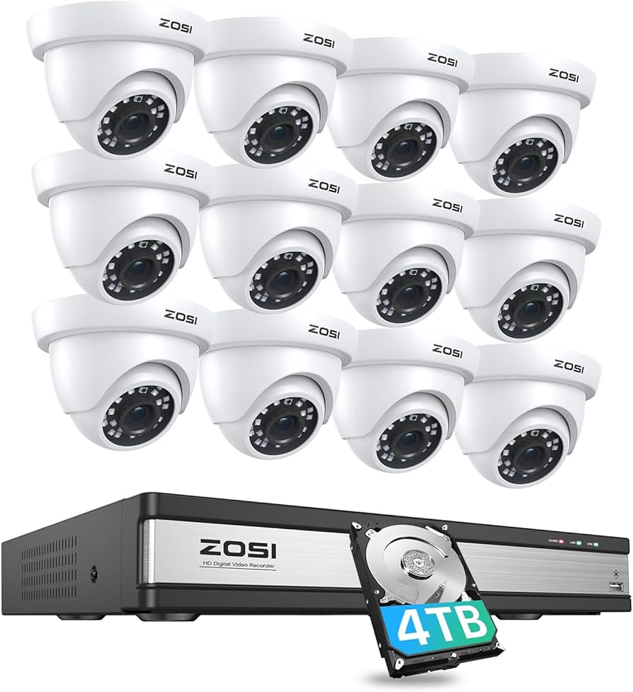 Amazon.com: ZOSI 1080p 16 Channel Security Camera System with AI