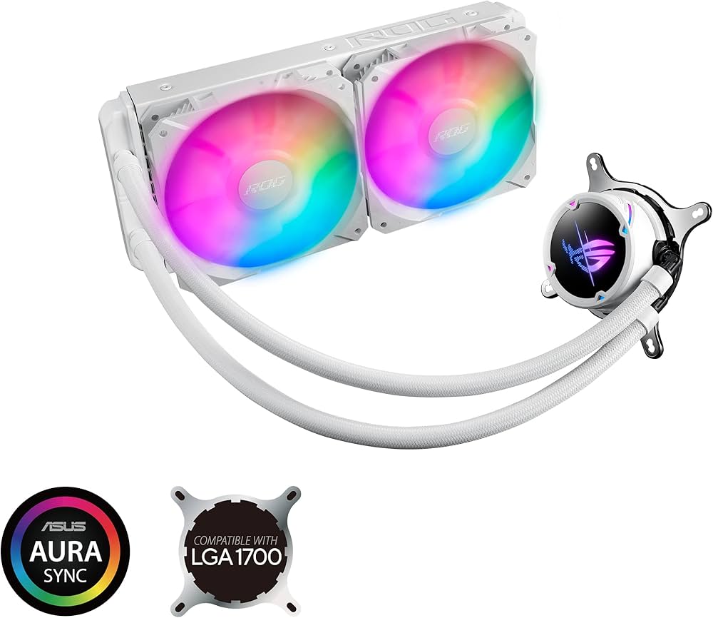 Amazon.com: ASUS ROG Strix LC II 240 ARGB White Edition All-in-one