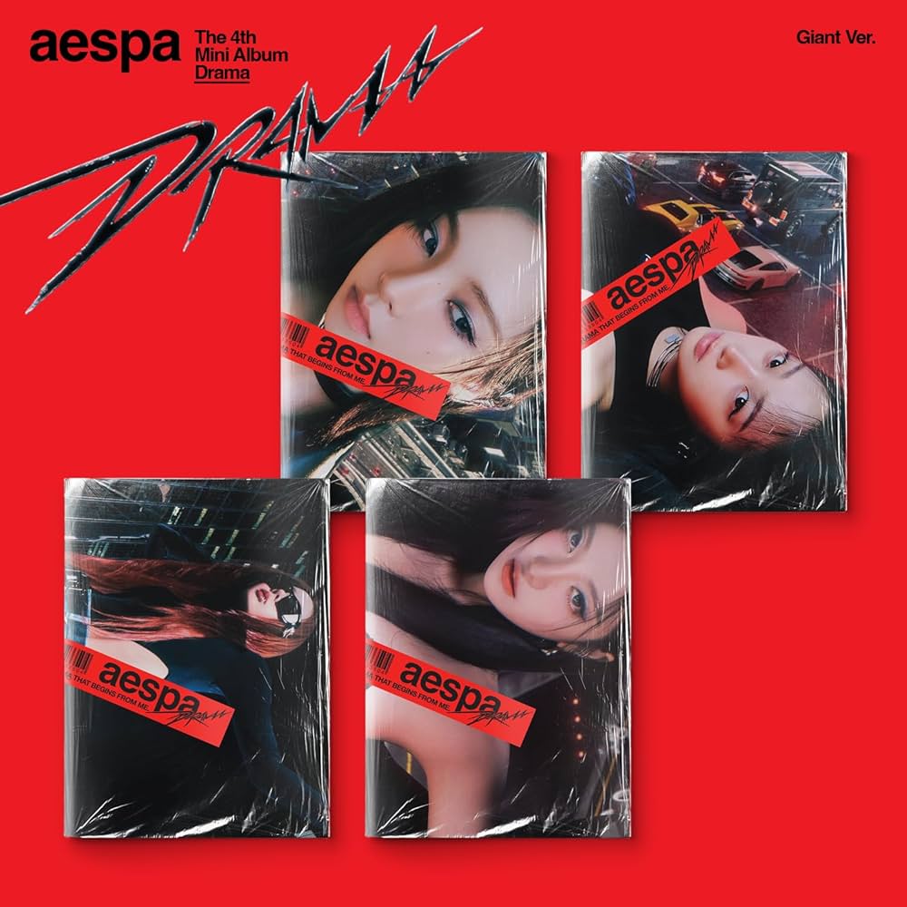 Amazon.co.jp: aespa 4th mini album 'Drama (Giant Ver.)'(韓国盤