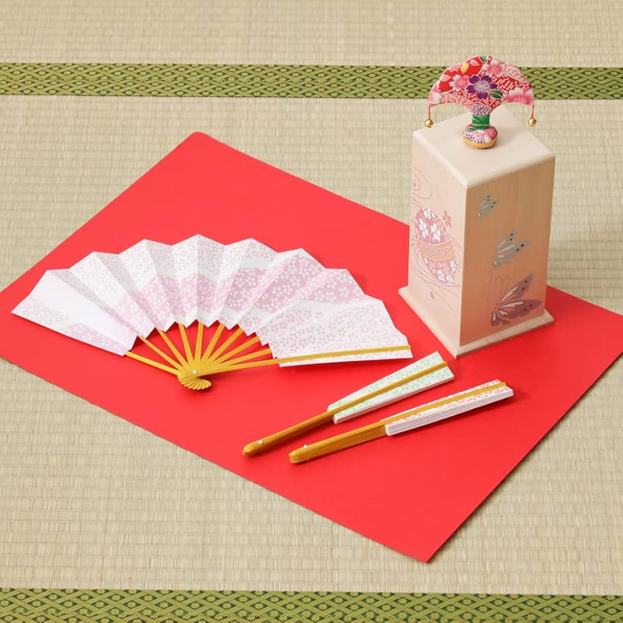 Amazon.co.jp: 投扇興セット まり蝶 西野工房 とうせんきょう 京都文化