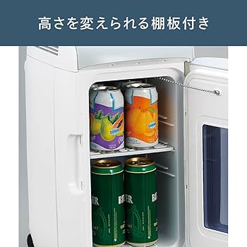 Amazon | TWINBIRD 2電源式ポータブル電子適温ボックス D-CUBE L 保温