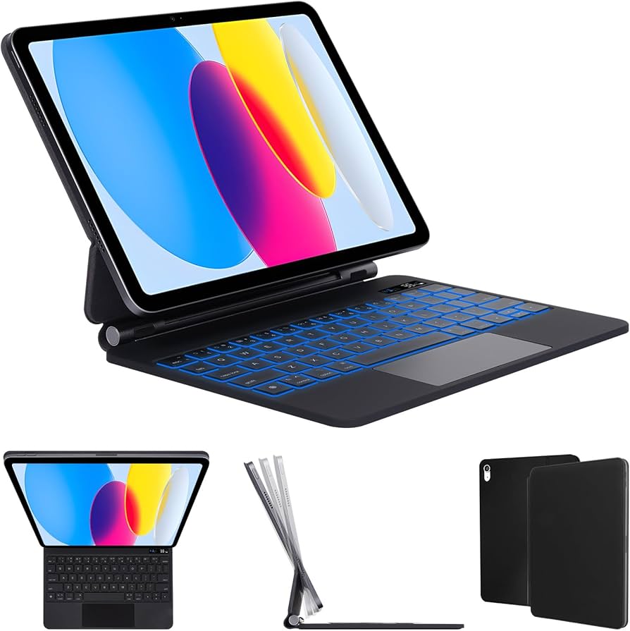 Amazon.com: Magnetic Keyboard Case for iPad (A16) 11th Gen 2025