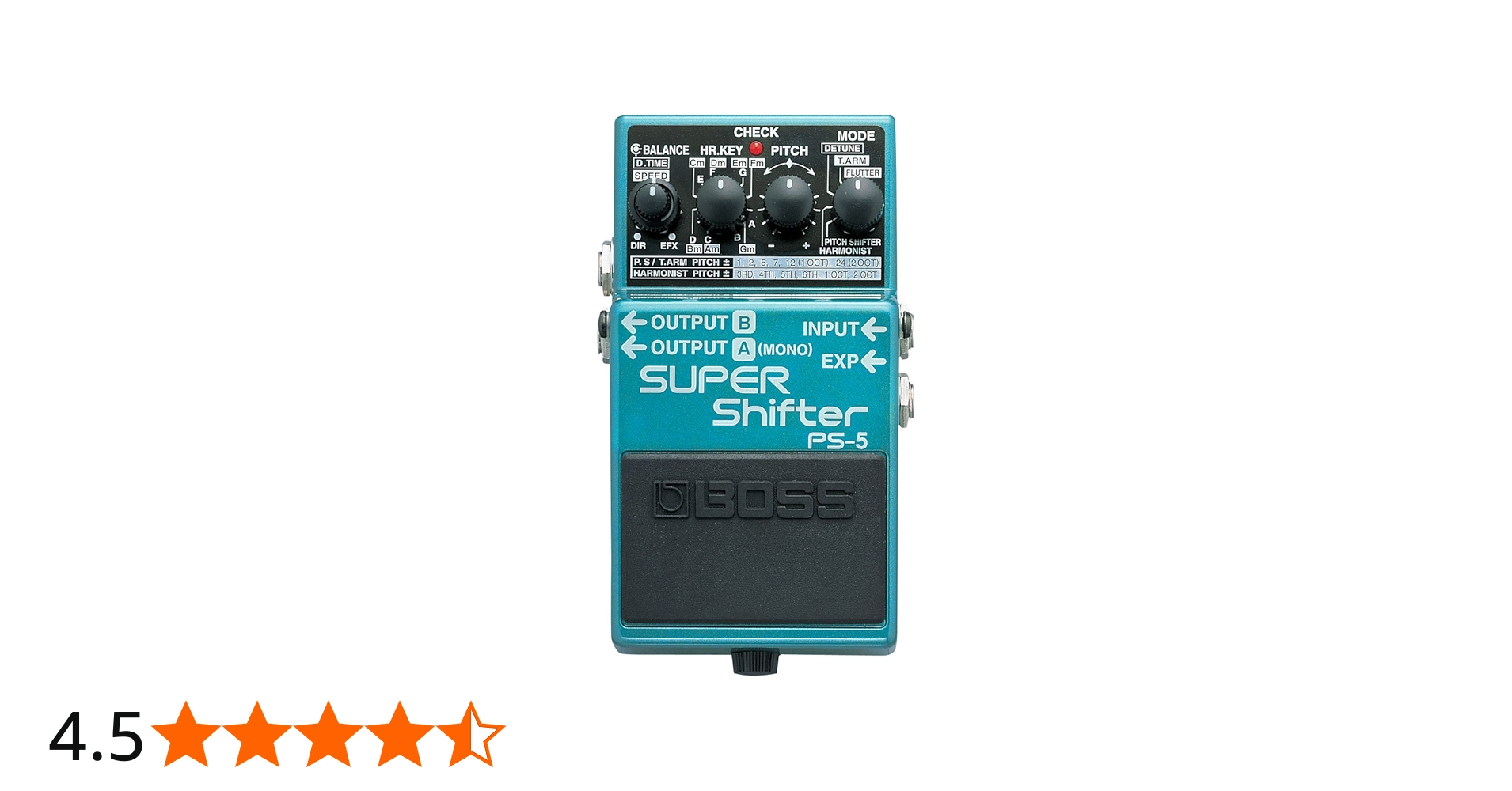 Amazon | BOSS PS-5 SUPER Shifter | ピッチシフター・オクターバー
