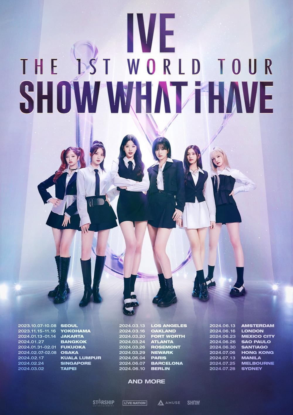 Amazon.co.jp: IVE SHOW WHAT i HAVE 1st World Tour with Tracking