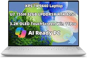 Amazon.com: New XPS 14 9440 Powerful AI Laptop 14.5