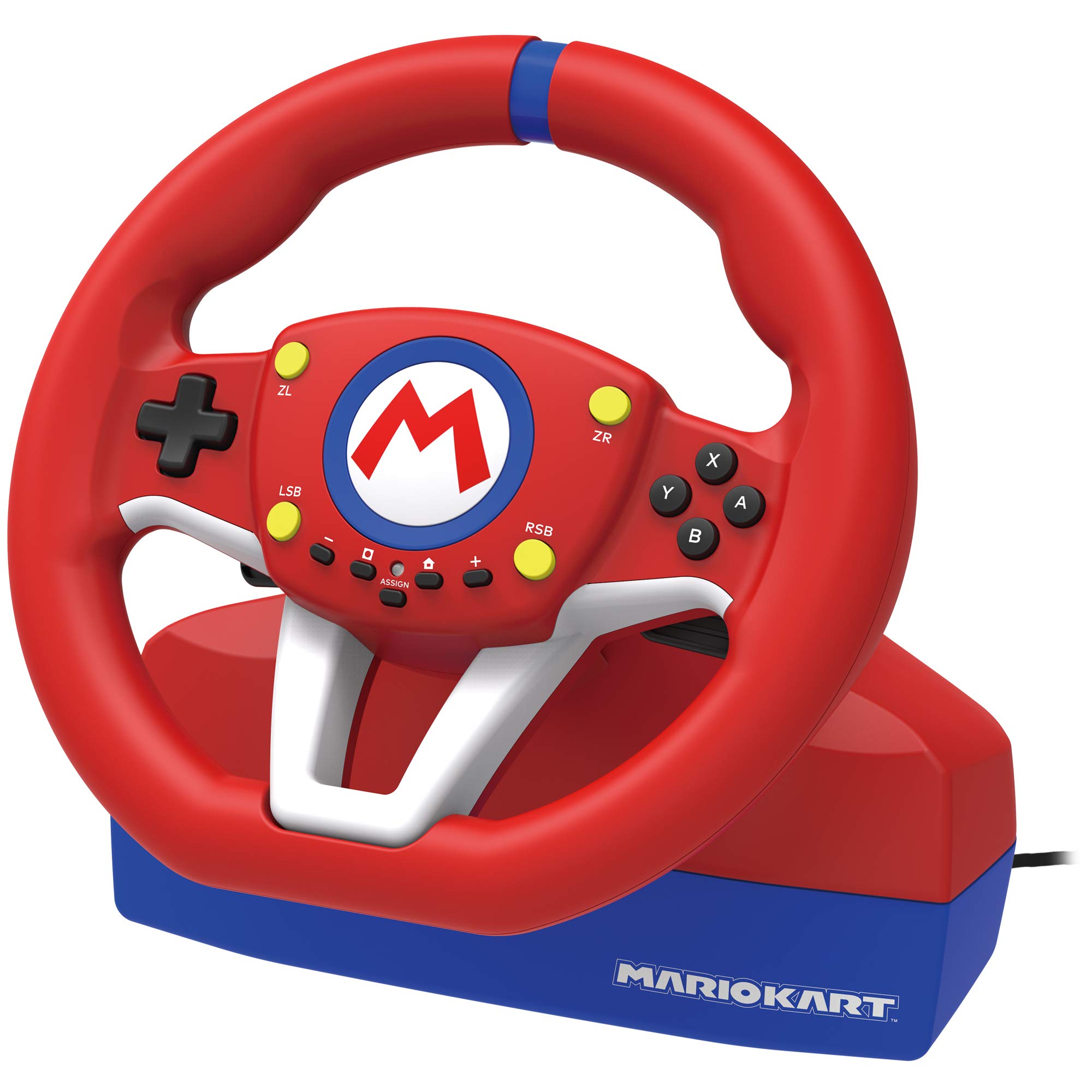 Amazon.com: Hori Controller NSW -204 [Mario Cart Racing Wheel for