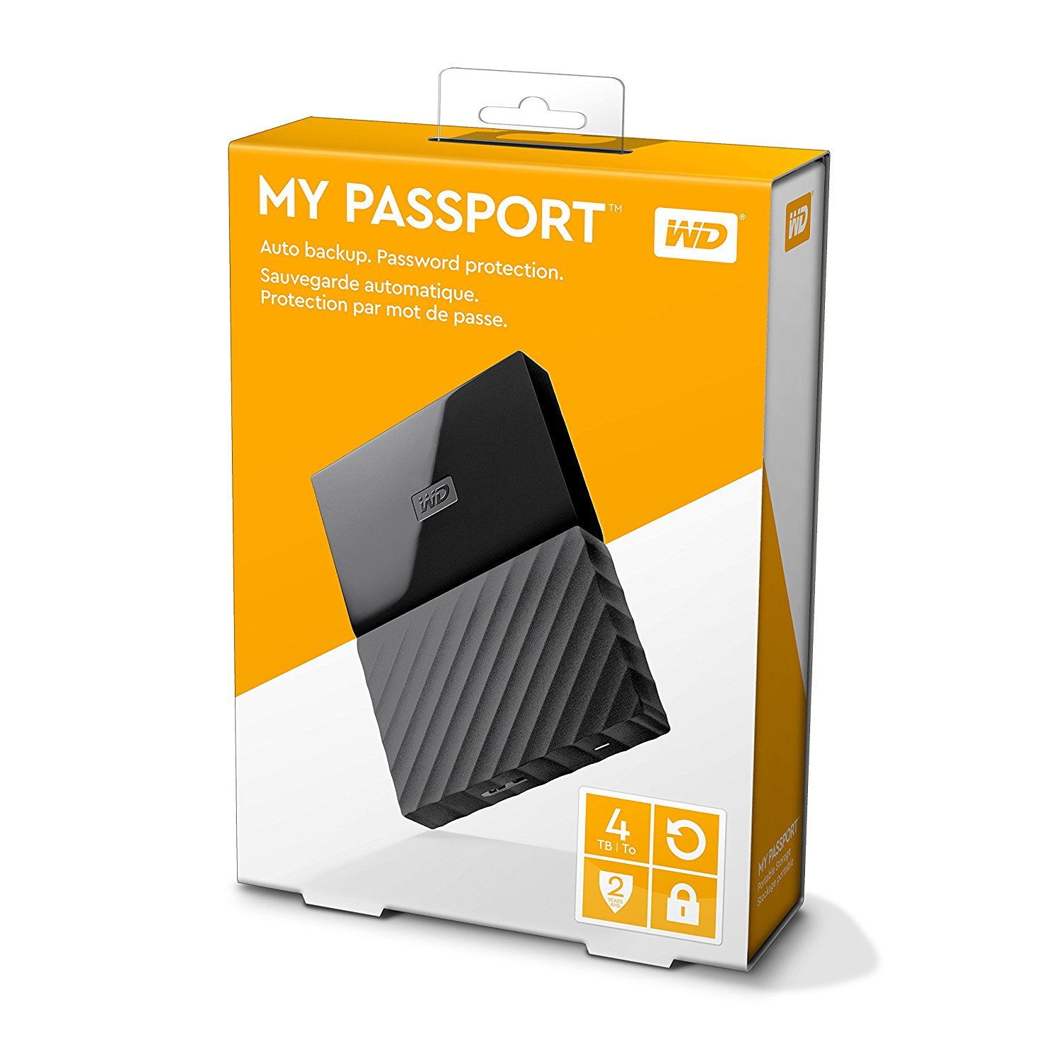 Amazon.com: Western Digital 4TB Black My Passport Portable