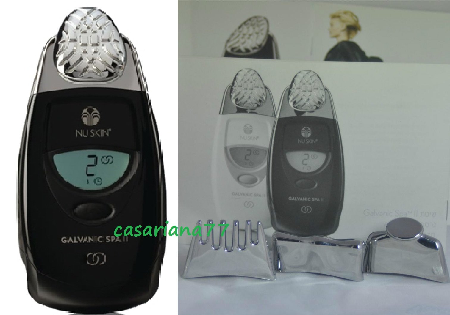 NUSKIN Nu Skin ageLOC Galvanic Spa II (BLACK) OR (WHITE) : Amazon