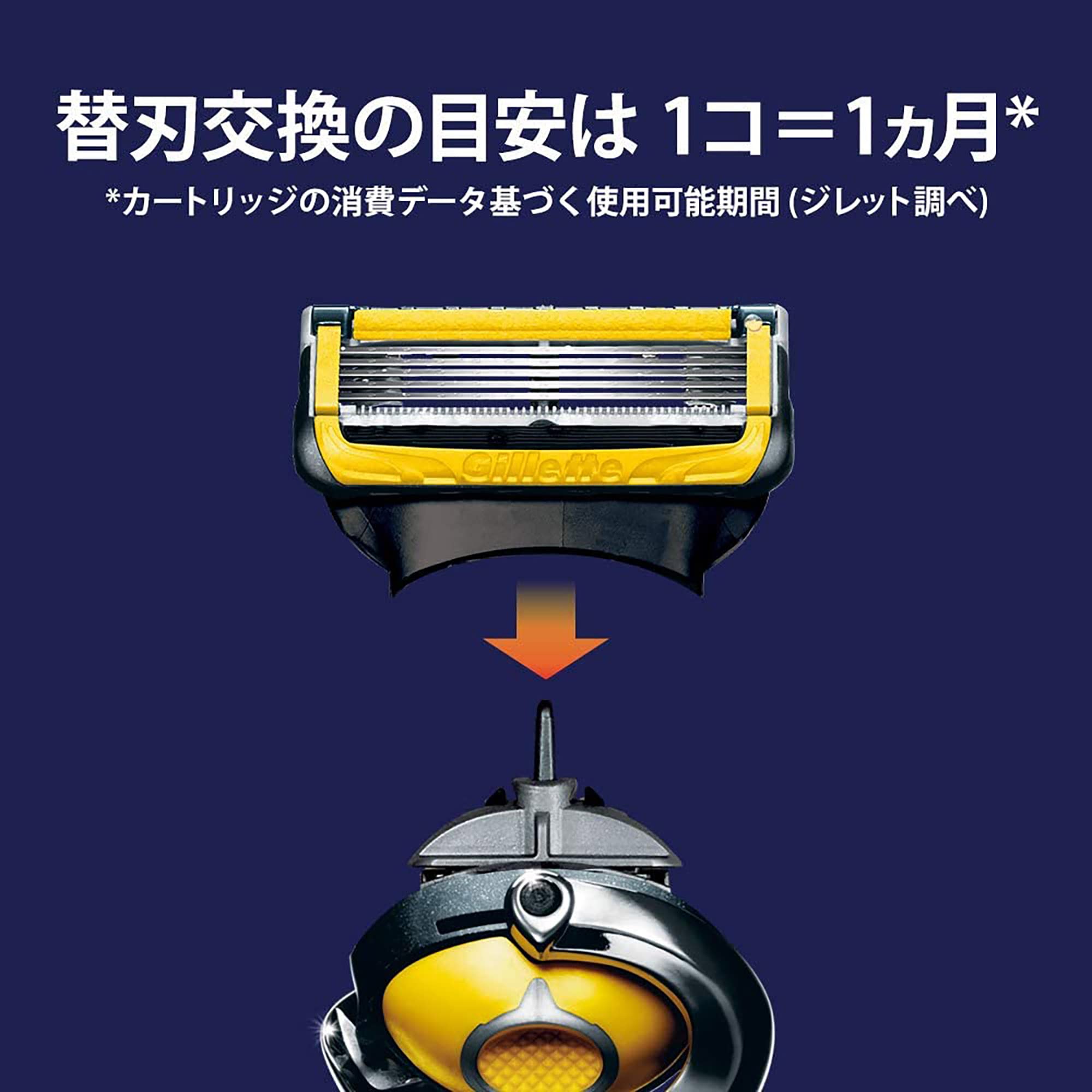 Amazon.co.jp: Gillette ジレット プロシールド5Bホルダー付替刃6個付