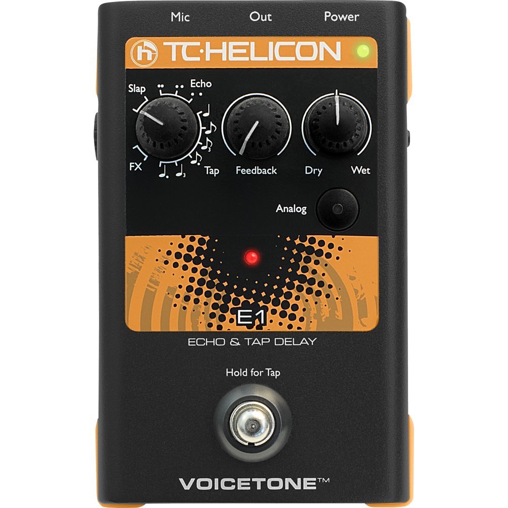 Amazon | TC HELICON エコー タップ ディレイ VOICETONE E1【国内正規
