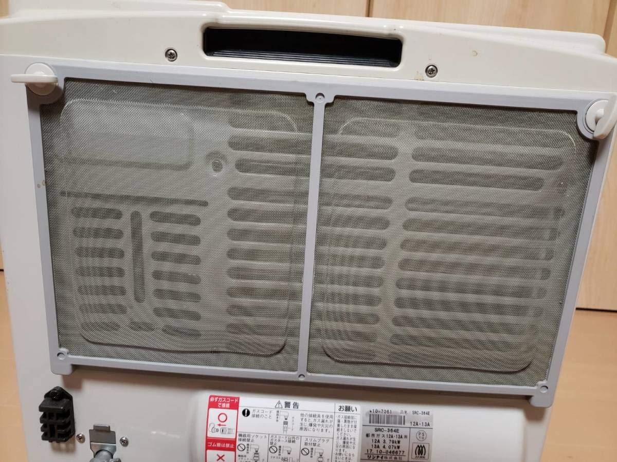 Amazon | リンナイ：ガスファンヒーター都市ガス用（12A13A）(パステル