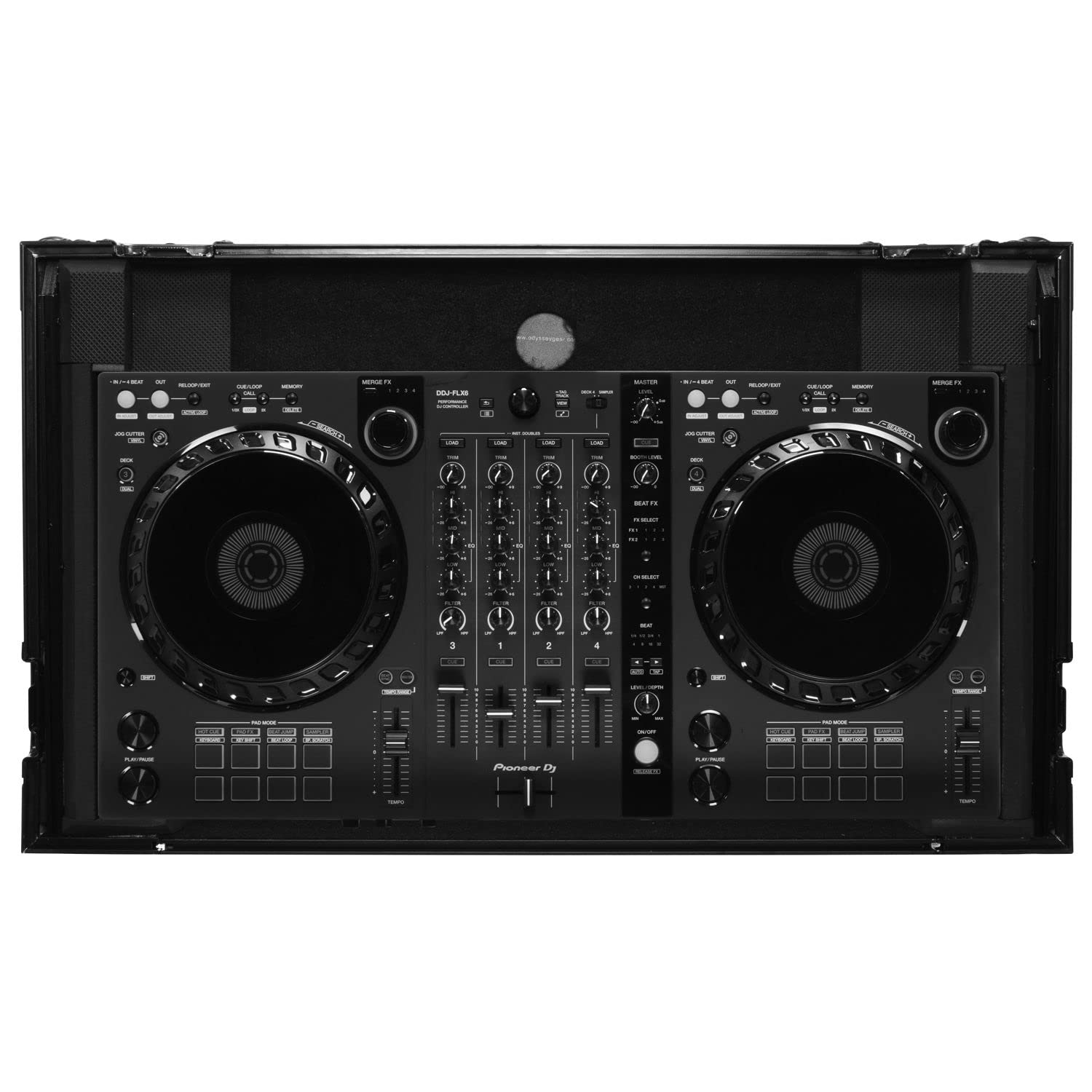 Amazon.com: Odyssey Cases Pioneer DDJ-FLX6 ATA Flight Case in