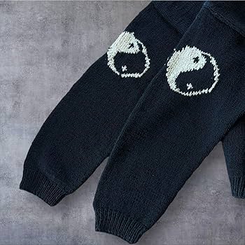Amazon.co.jp: 24SS Macmahon knitting millsマクマホン 陰陽 ニット