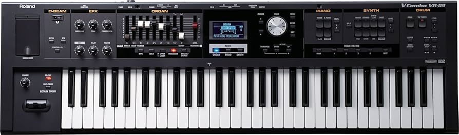 Amazon | Roland ローランド ライブ キーボード V-Combo VR-09 61鍵