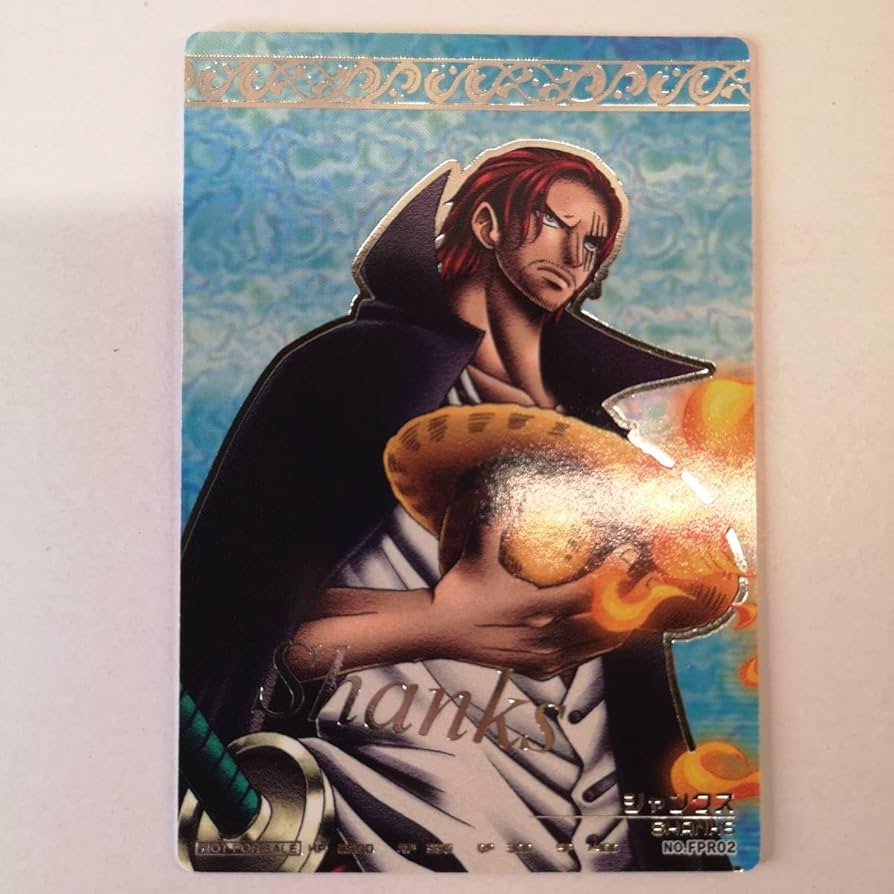 Amazon.co.jp: プロモ ワンピース ARカードダスF シャンクス FPR02 V