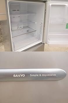 Amazon.co.jp: サンヨー 255L 3ドア ノンフロン冷蔵庫（ヘアライン