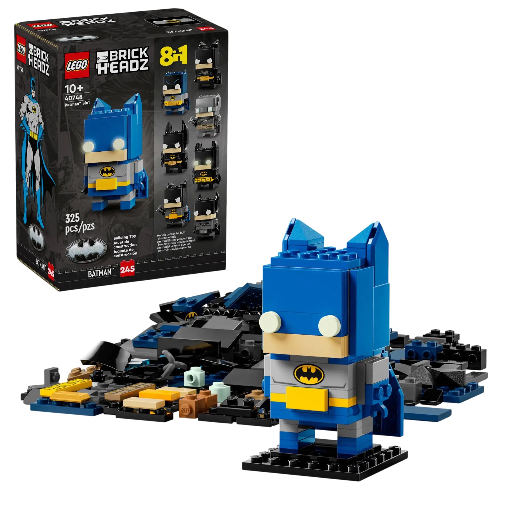 Amazon.co.jp: LEGO(レゴ) ブリックヘッズ バットマン 8in1 フィギュア
