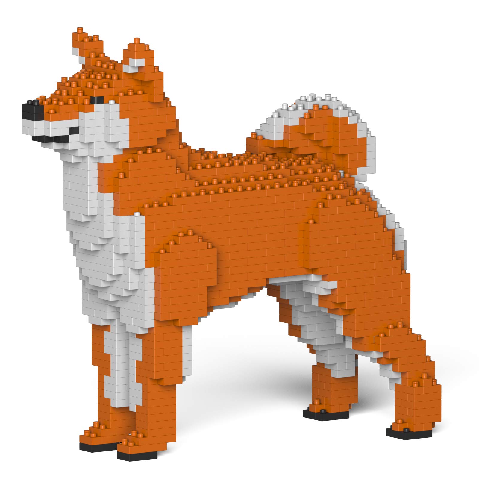 Amazon.com: JEKCA Shiba Inu 01S-M01 | Dog Plastic Building Blocks