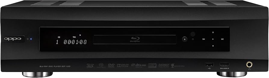 Amazon.com: OPPO BDP-105D Universal Audiophile 3D Blu-ray Player