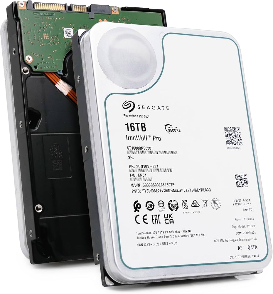 Amazon | Seagate IronWolf Pro 3.5