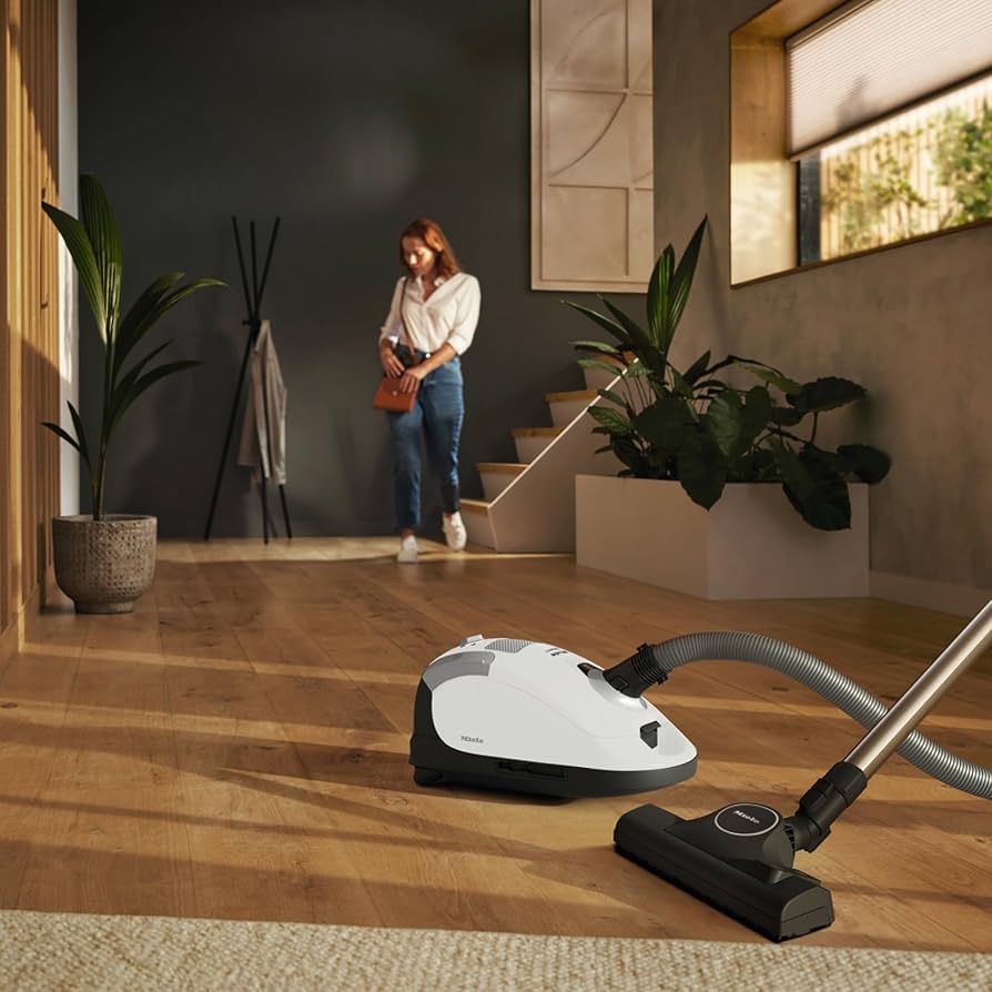 Miele Compact C1 Pure Suction Powerline Canister Vacuum, Lotus